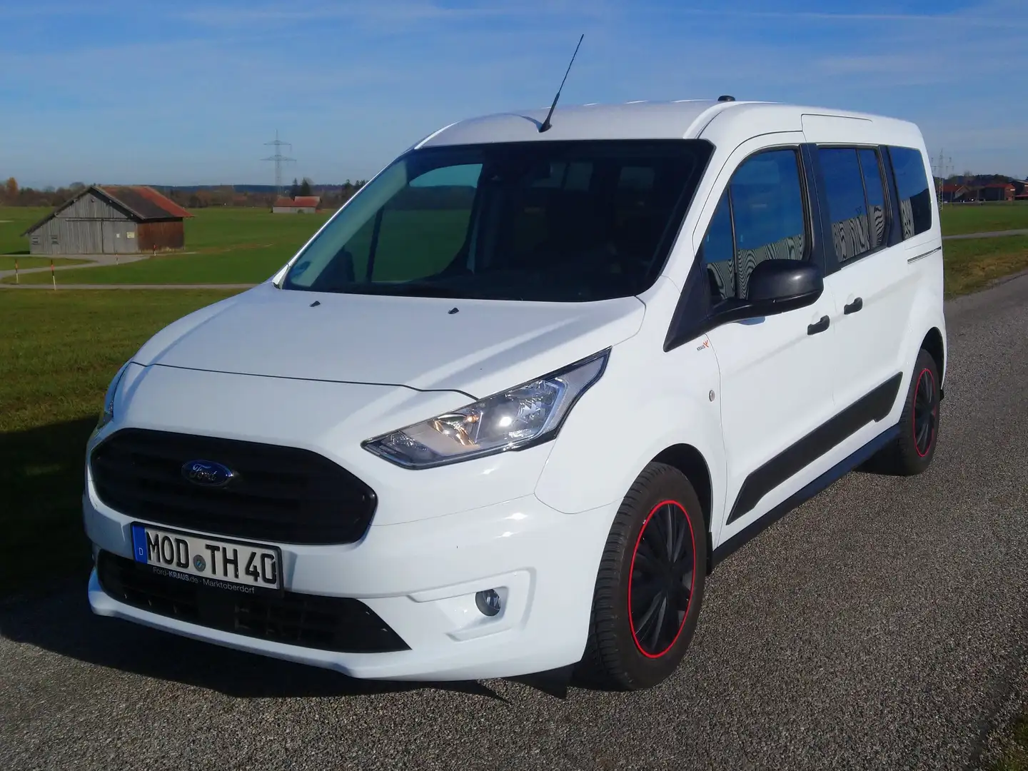 Ford Transit Connect Transit+Connect+230+L2+LKW+S Белый - 1