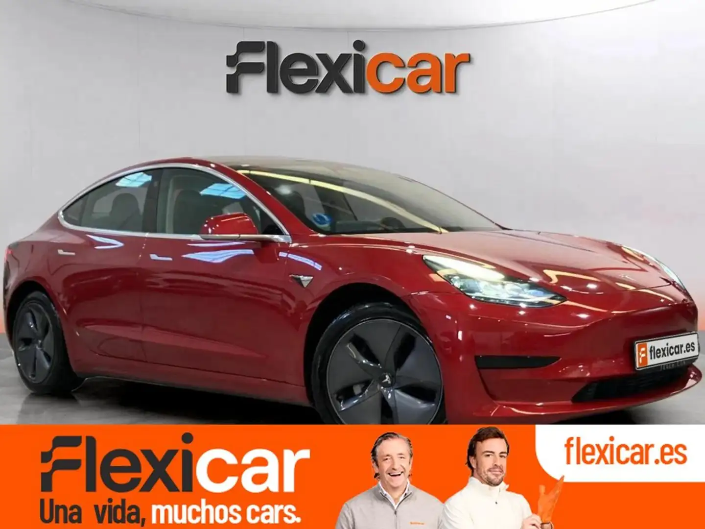 Tesla Model 3 Estándar Plus RWD Rojo - 1
