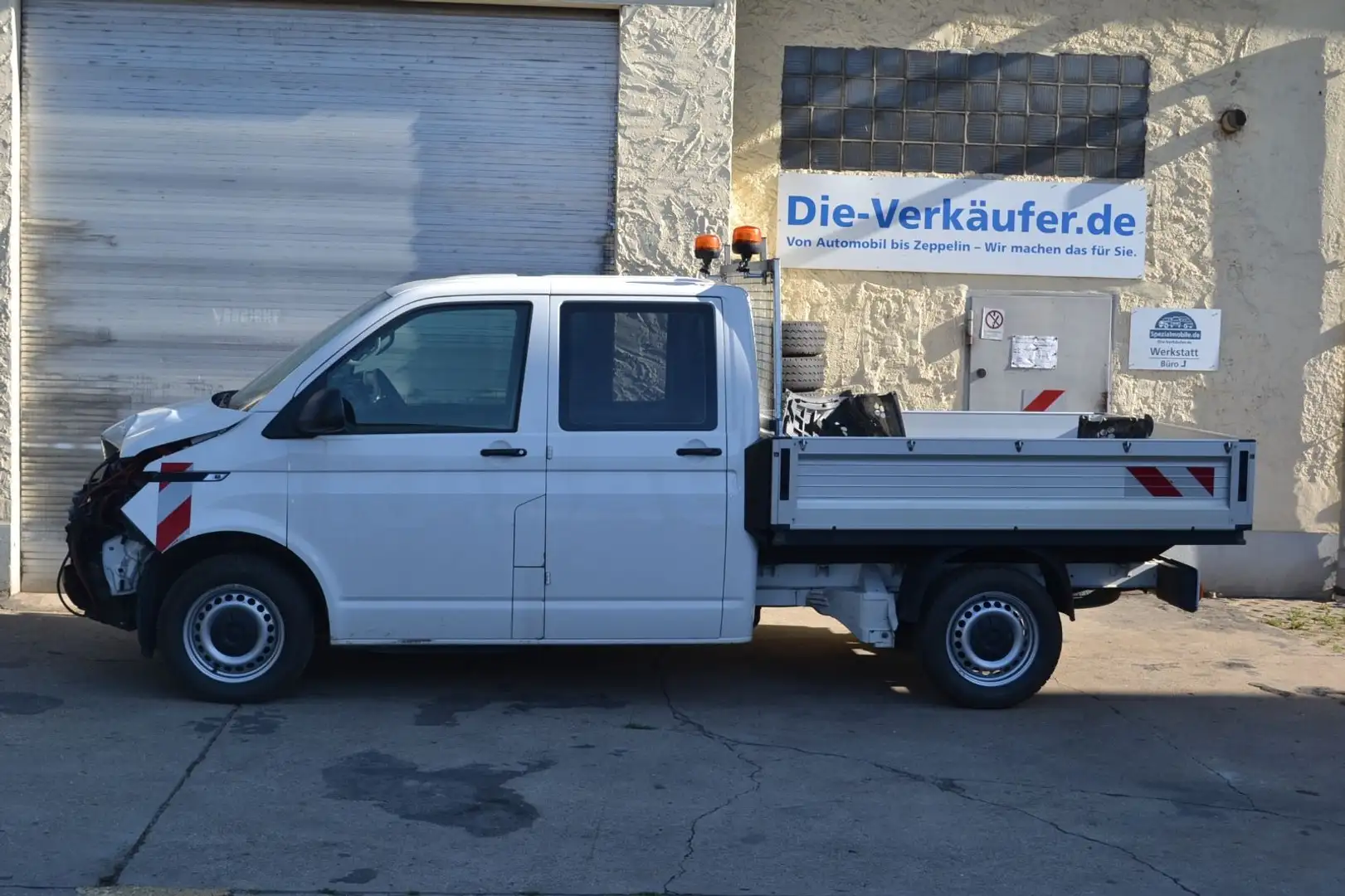 Volkswagen T6.1 Transporter Pritsche Doppelkabine lang FWD Blanc - 2