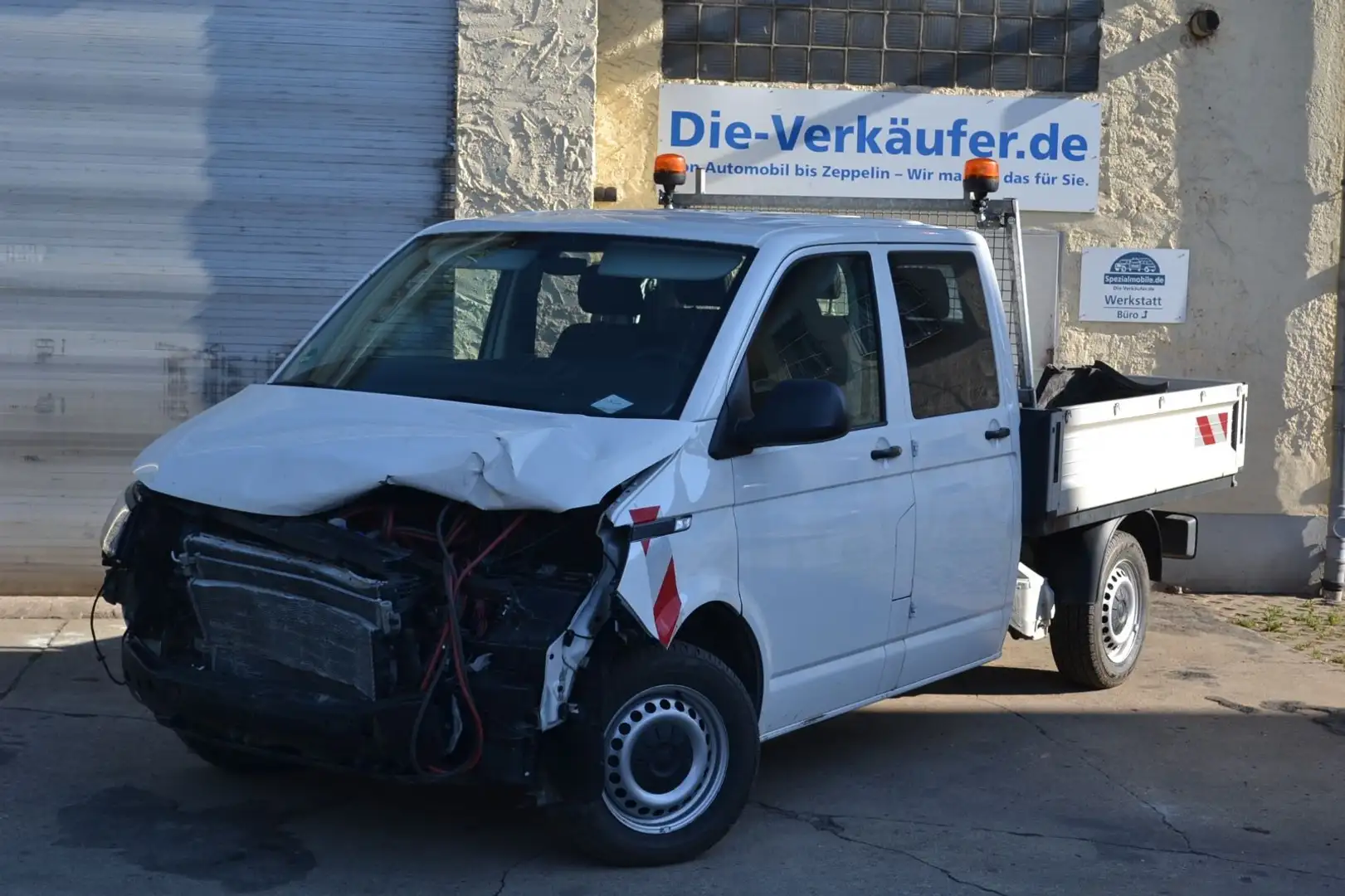 Volkswagen T6.1 Transporter Pritsche Doppelkabine lang FWD Blanc - 1