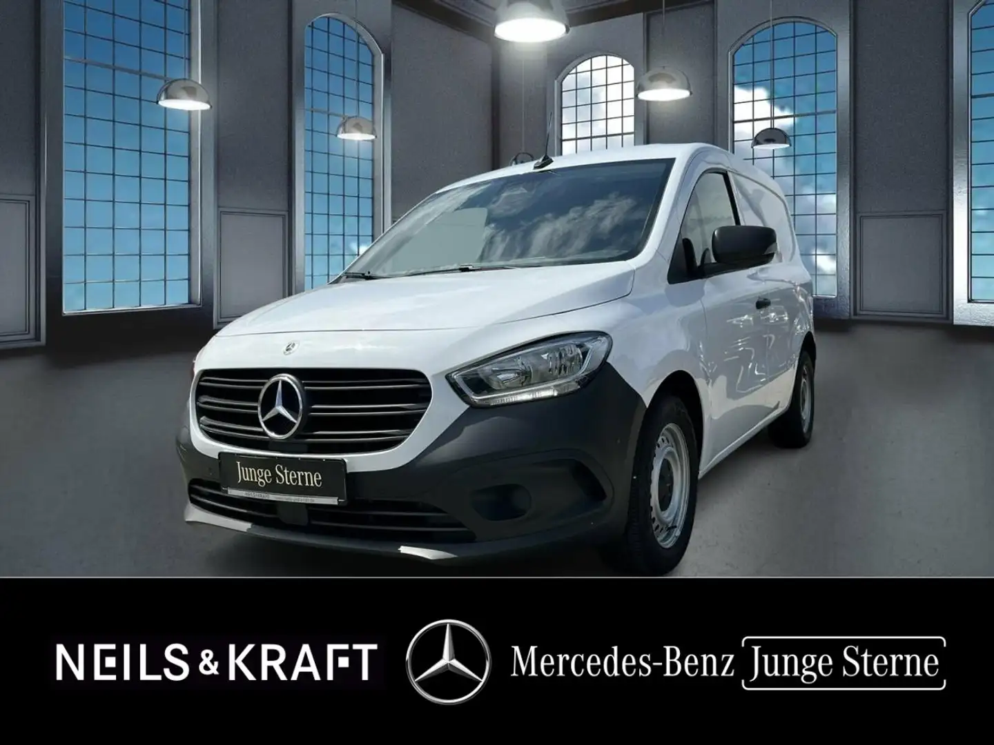 Mercedes-Benz Citan 112 CDI +AHK+Cam+Navi+Keyl+PTS+SHZ Blanc - 1