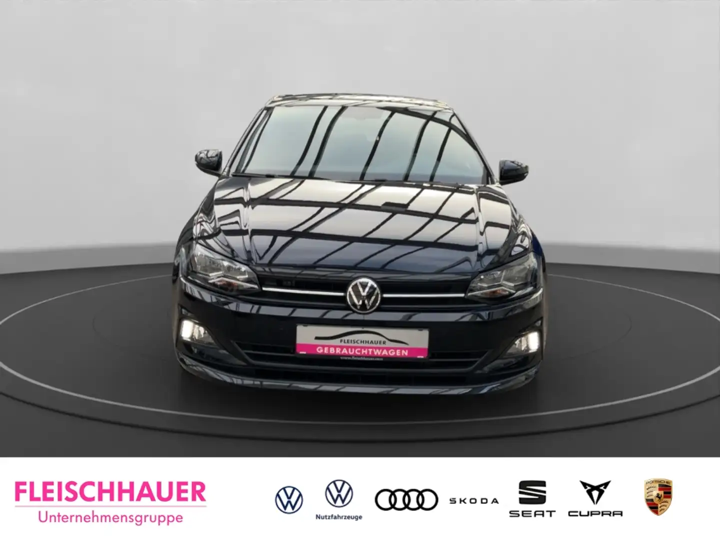 Volkswagen Polo VI 1.0 TSI Comfortline Digitales Cockpit Apple Car Schwarz - 2