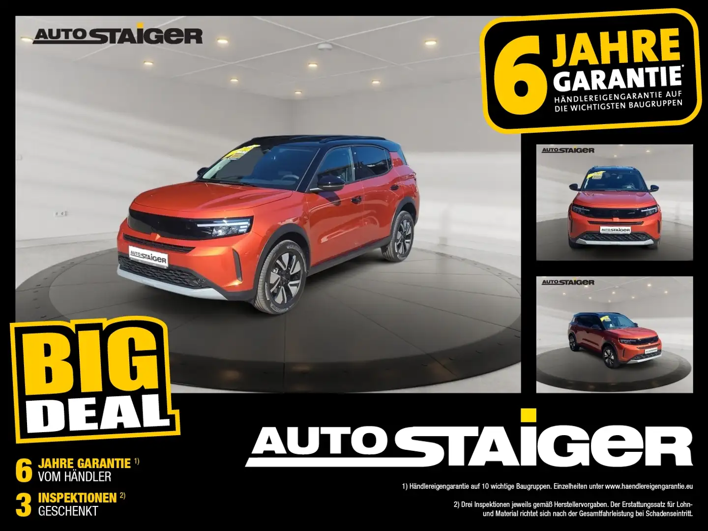 Opel Frontera -e GS Ab jetzt bei uns im Autohaus !!! Orange - 1