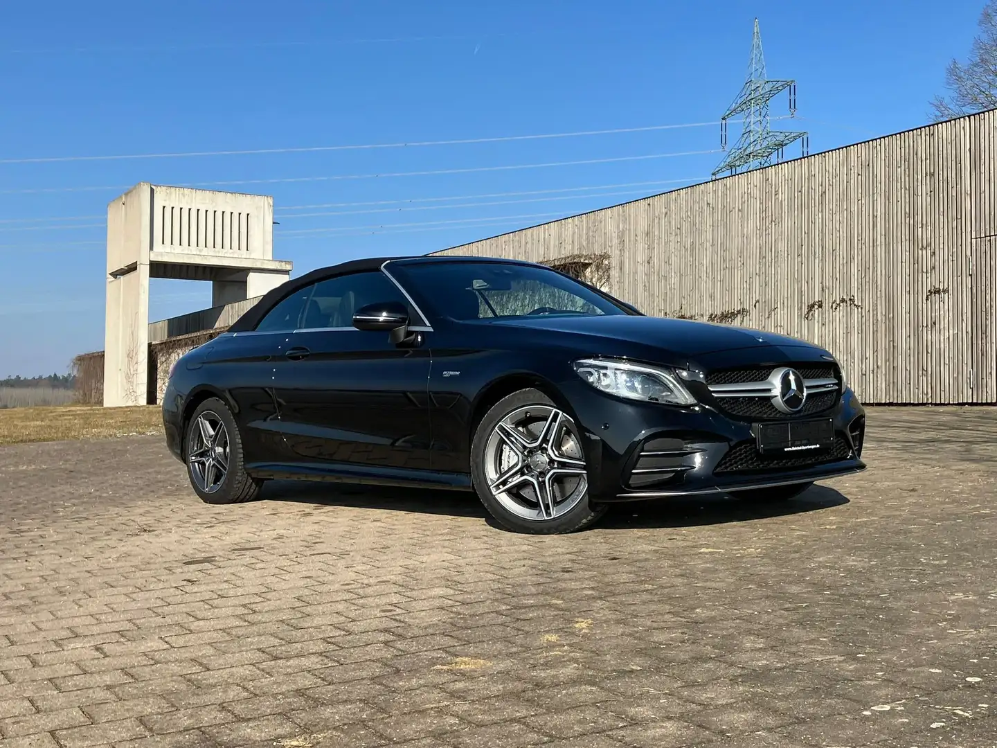 Mercedes-Benz C 43 AMG Cabrio 4Matic 9G-TRONIC Night Edition Schwarz - 2