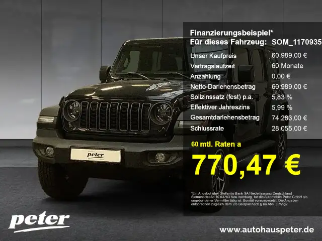 Jeep Wrangler WRANGLER ICE MY24 Rubicon 2.0l T-GDI 272 PS 4x4