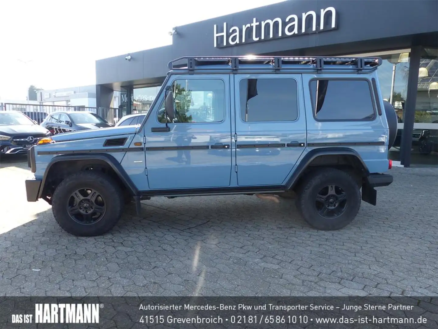 Mercedes-Benz G 350 d Professional 7G-TRN+AHK+SHZ+STANDHEIZUNG Albastru - 2