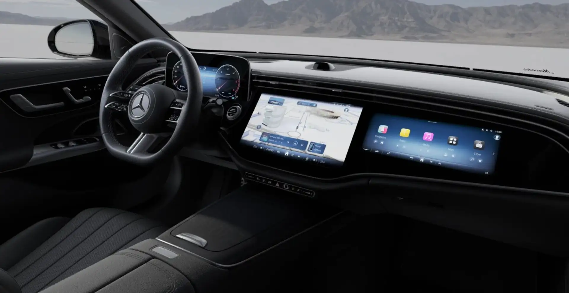 Mercedes-Benz E 450 d 4MATIC Autom. AMG Premium Plus Bílá - 2