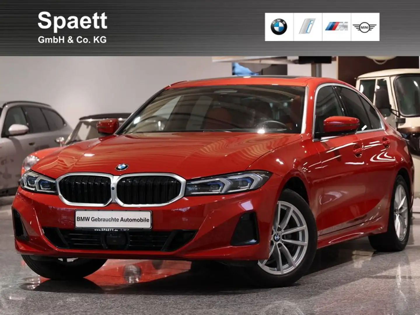 BMW 318 i Limousine HK HiFi DAB LED GSD Komfortzg. Rouge - 1