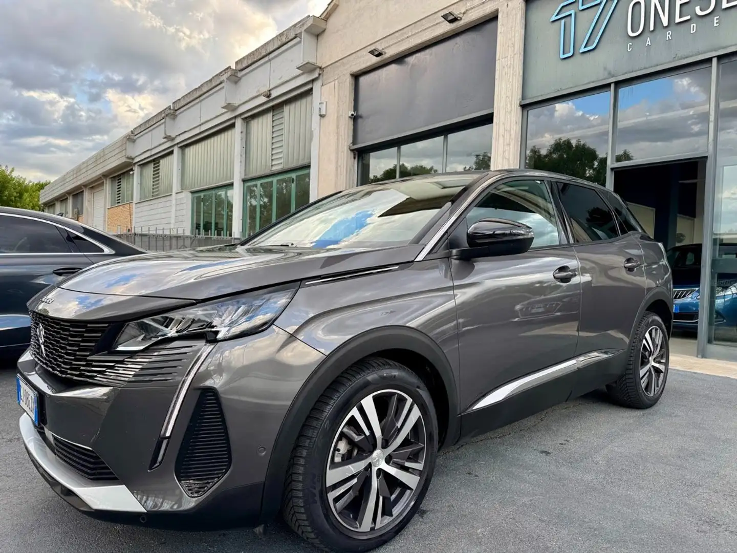 Peugeot 3008 3008 II 2021 1.5 bluehdi Allure Pack s Grigio - 1