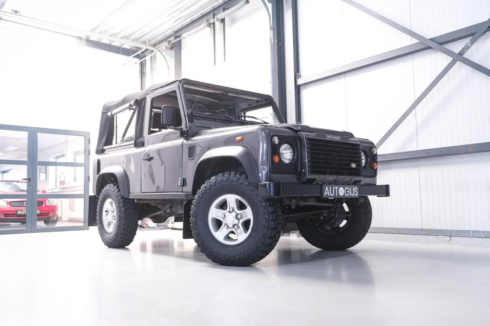 Land Rover Defender 90 Td5 Soft Top | Airco | youngtimer | stoelverwar Gri - 1