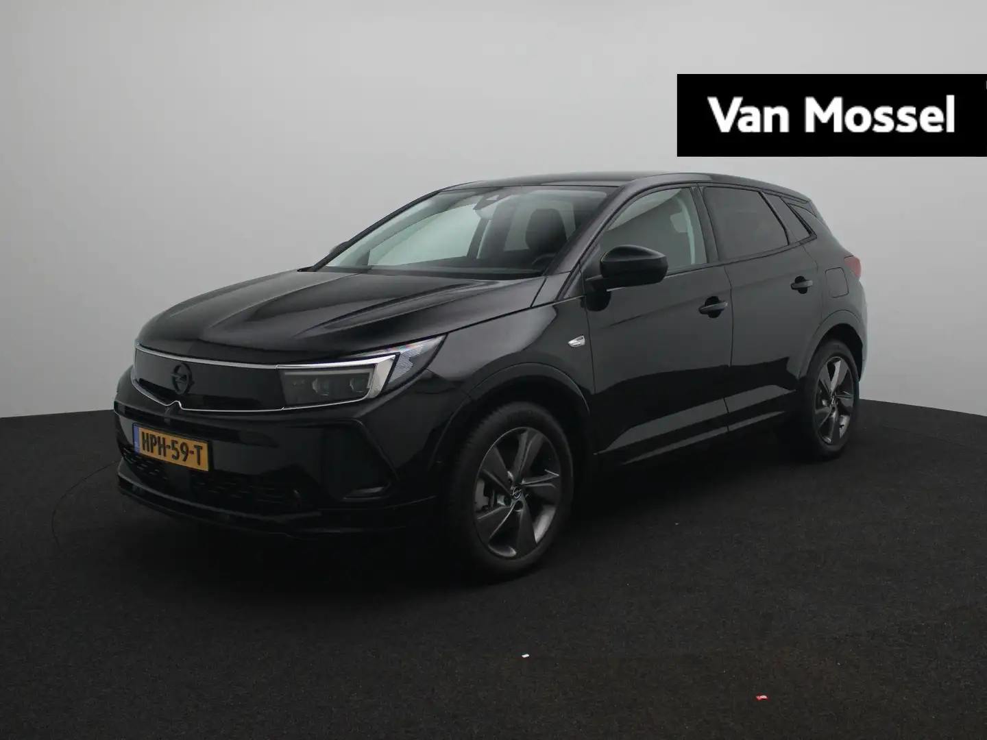 Opel Grandland 1.6 Turbo Hybrid GS | Navigatie | Alcantara bekled Zwart - 1