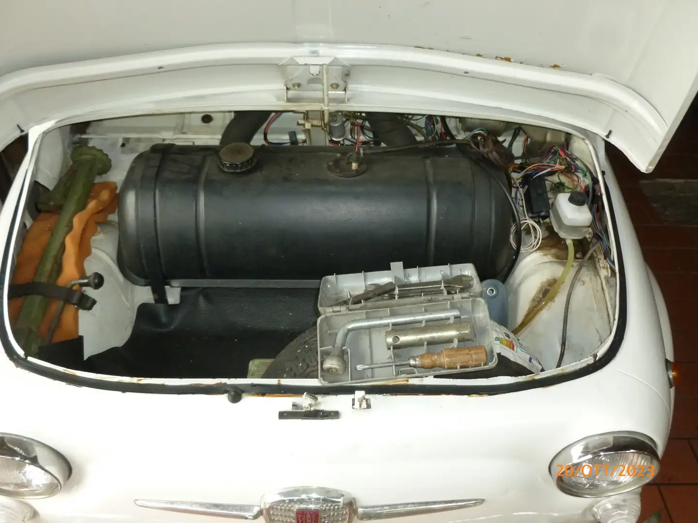 Fiat 500 f Blanc - 1