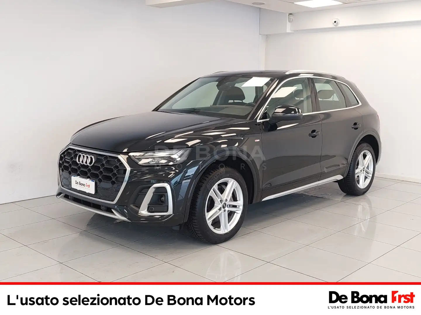 Audi Q5 40 2.0 tdi mhev 12v s line quattro s-tronic Zwart - 1