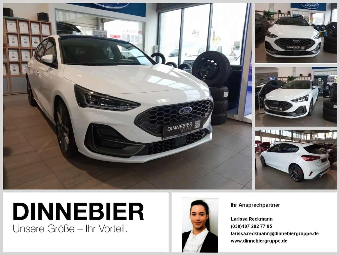 Ford Focus ST X LED+Glasdach+Kamera+Winterpaket Gris - 1