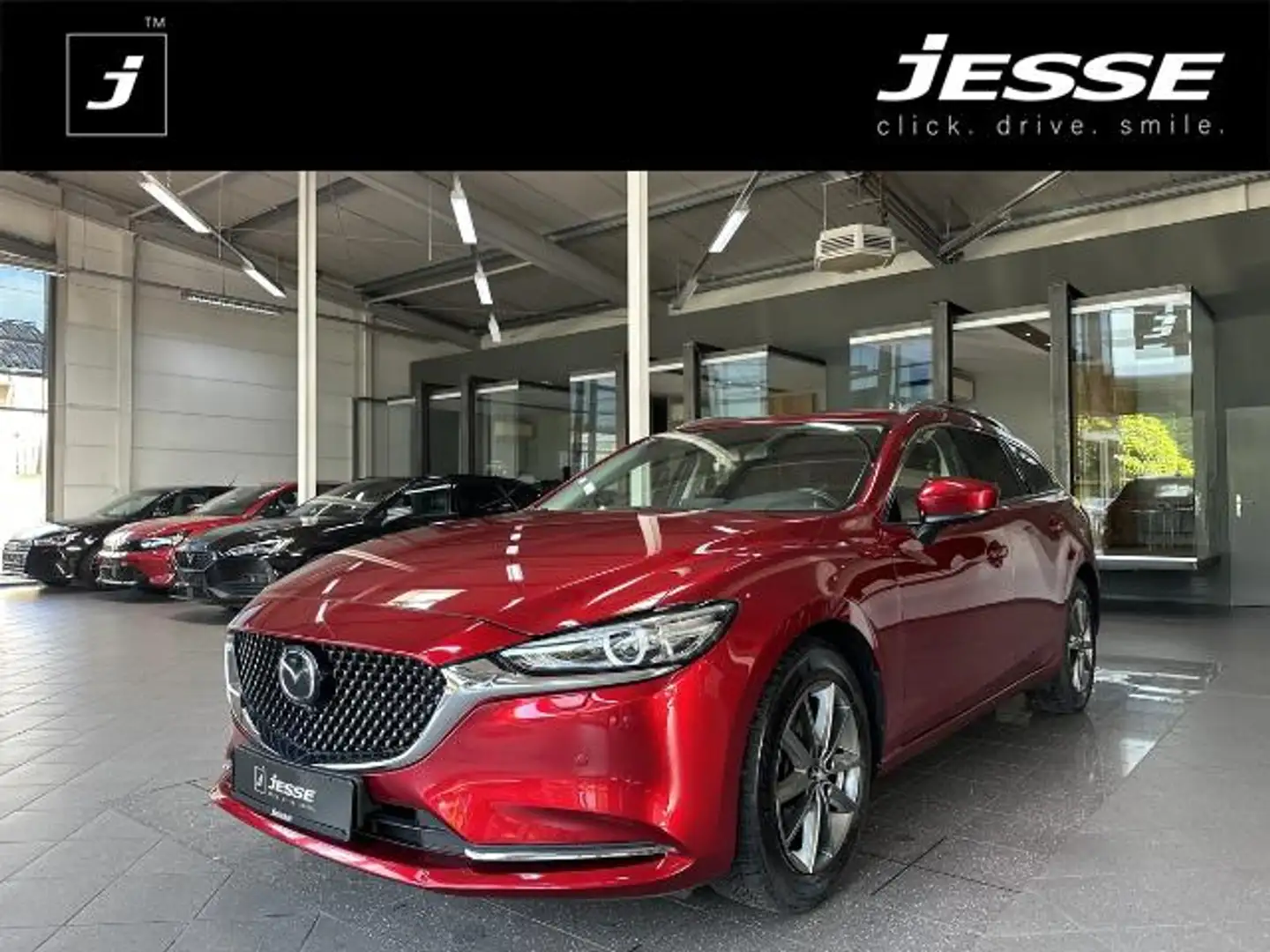Mazda 6 SKYACTIV-G 194 Sports-Line Matrix ACC Navi Bose 3 Rot - 1