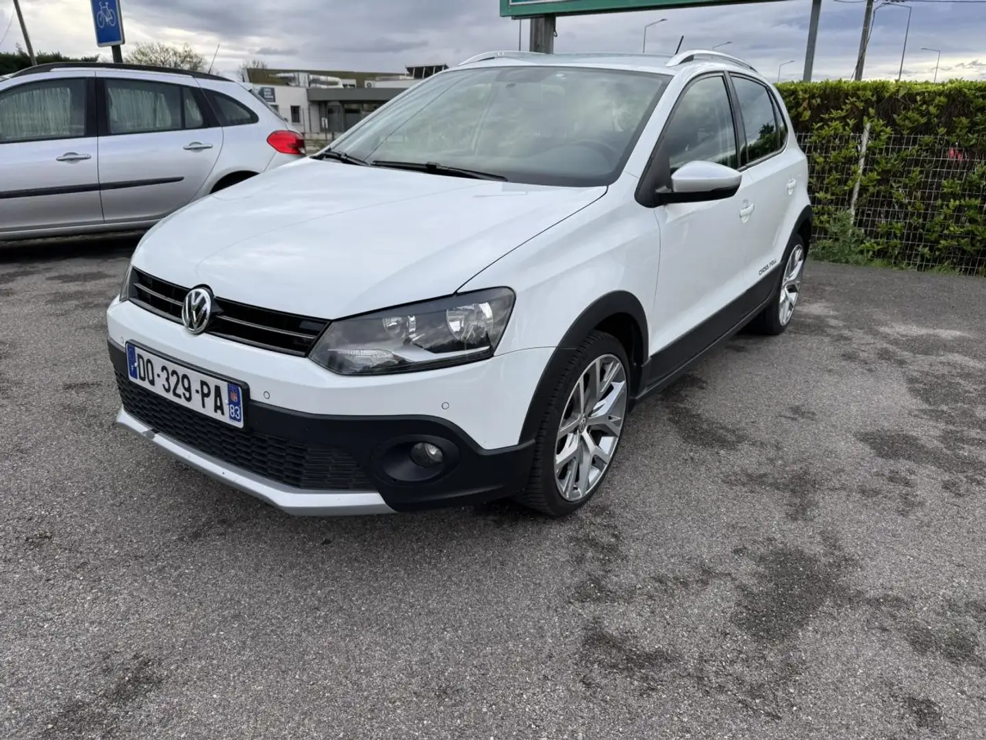 Volkswagen Polo Polo 1.4 TDI 90 DSG 7 Cross Polo Bianco - 1