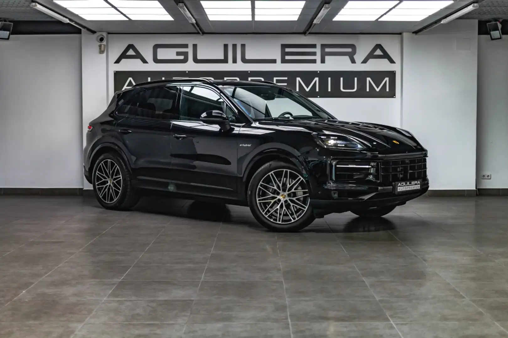 Porsche Cayenne E-Hybrid Aut. Negro - 1
