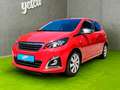 Peugeot 108 1.Hand Scheckheft 8-fach Klima Bluetooth, 38.000km Rot - thumbnail 1