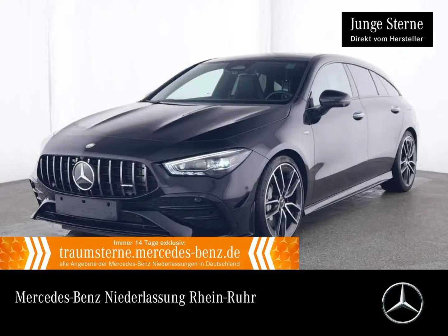 Mercedes-Benz CLA 35 AMG CLA 35 4M AMG+PANO+360°+MULTIBEAM+BURMESTER+19" Schwarz - 1