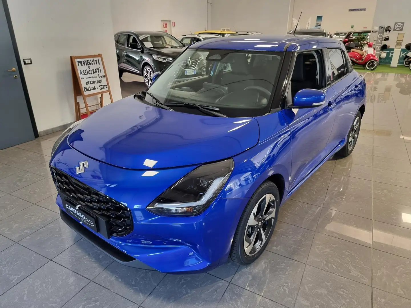 Suzuki Swift 1.2 BENZINA HYBRID TOP 2WD NUOVA NON KM0 Blauw - 1