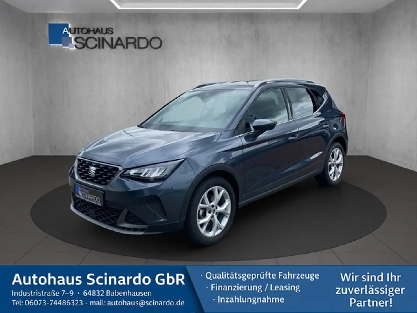 SEAT Arona 1.0 TSI FR*NAVI*LED*Sitz-H*PDC hinten Серый - 1
