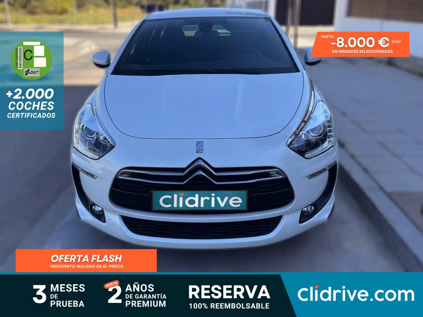DS Automobiles DS 5 BlueHDi 120cv Desire Blanco - 1