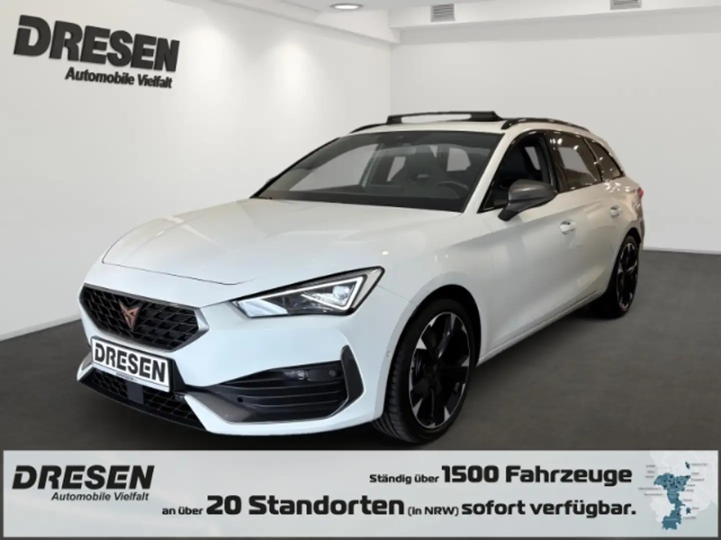 CUPRA Leon Sportstourer DPF 2.0 TDI/Panorama/AHK elektr./ Wit - 1