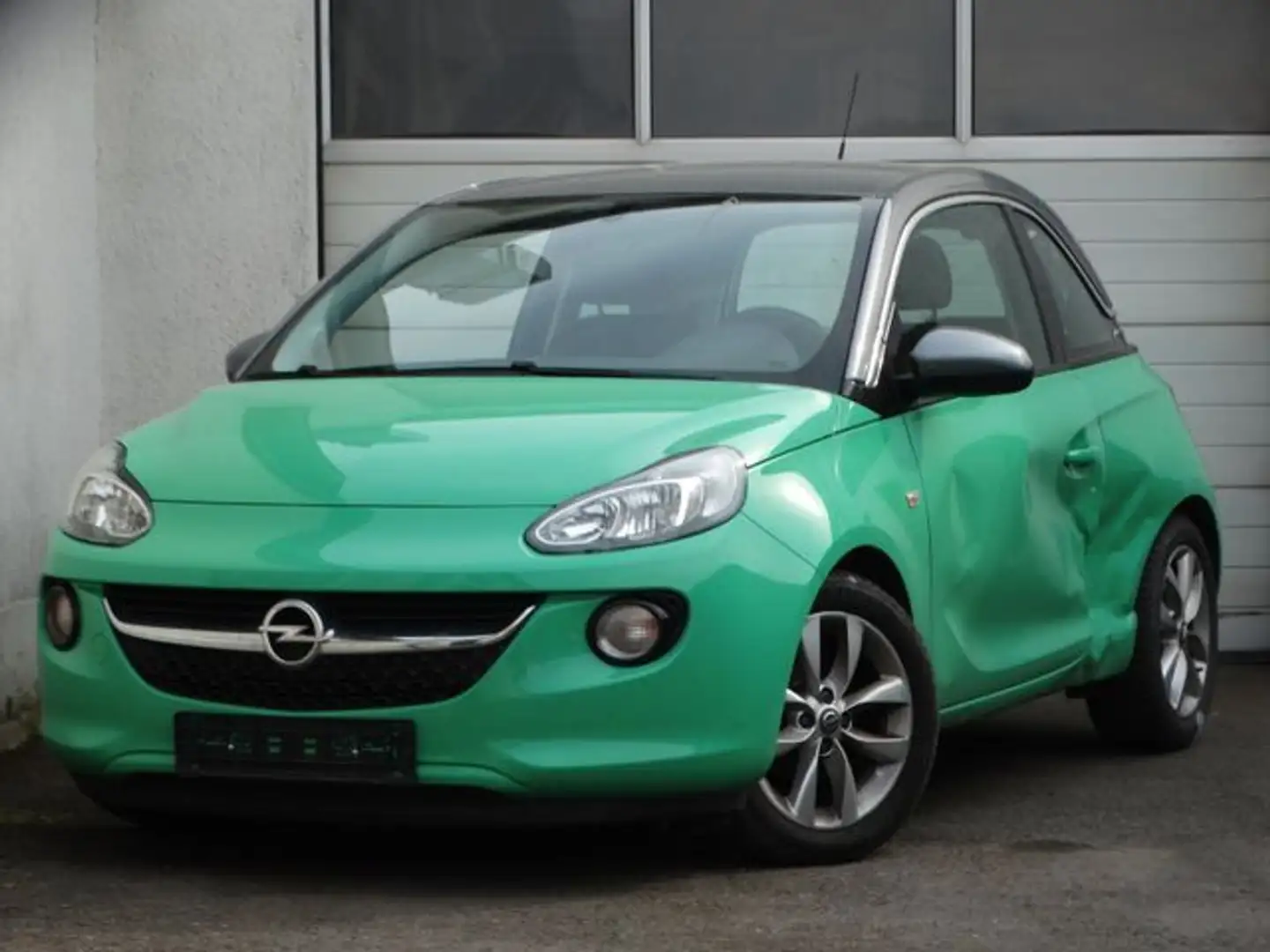 Opel Adam 1.2 Jam|TEMPO|KLIMA|ZV|ALU|EURO6|2.HAND Yeşil - 1