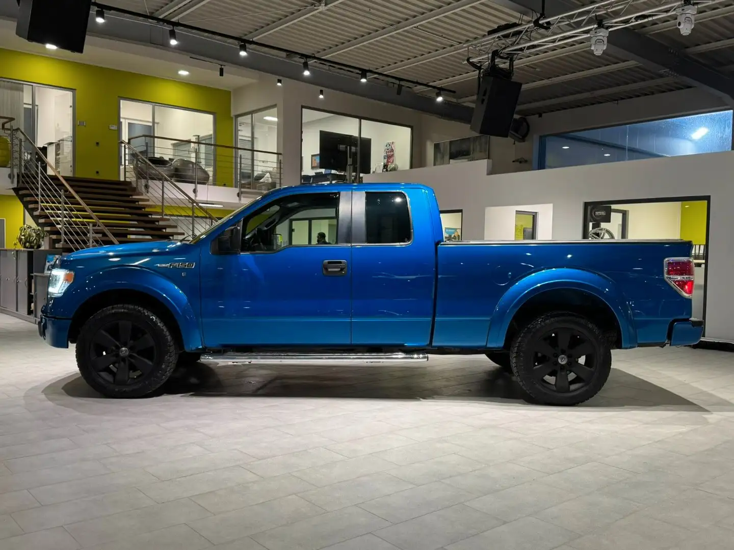 Ford F 150 5.0 V8 Automatik, RFK, SHZ, Klima, Navi Azul - 2