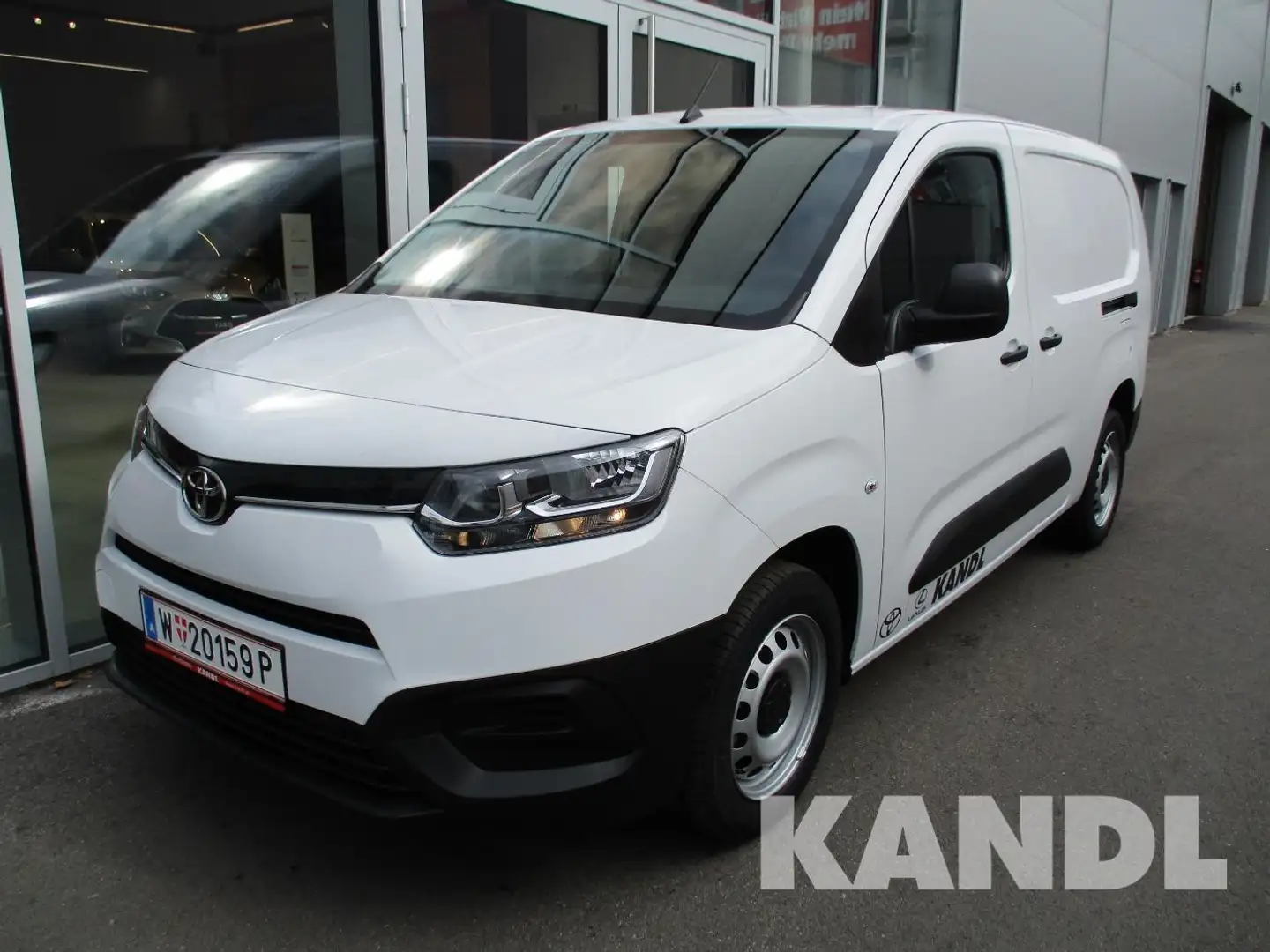 Toyota Proace City Kastenwagen 1.5 D-4D 102 L2 Basis Blanc - 1