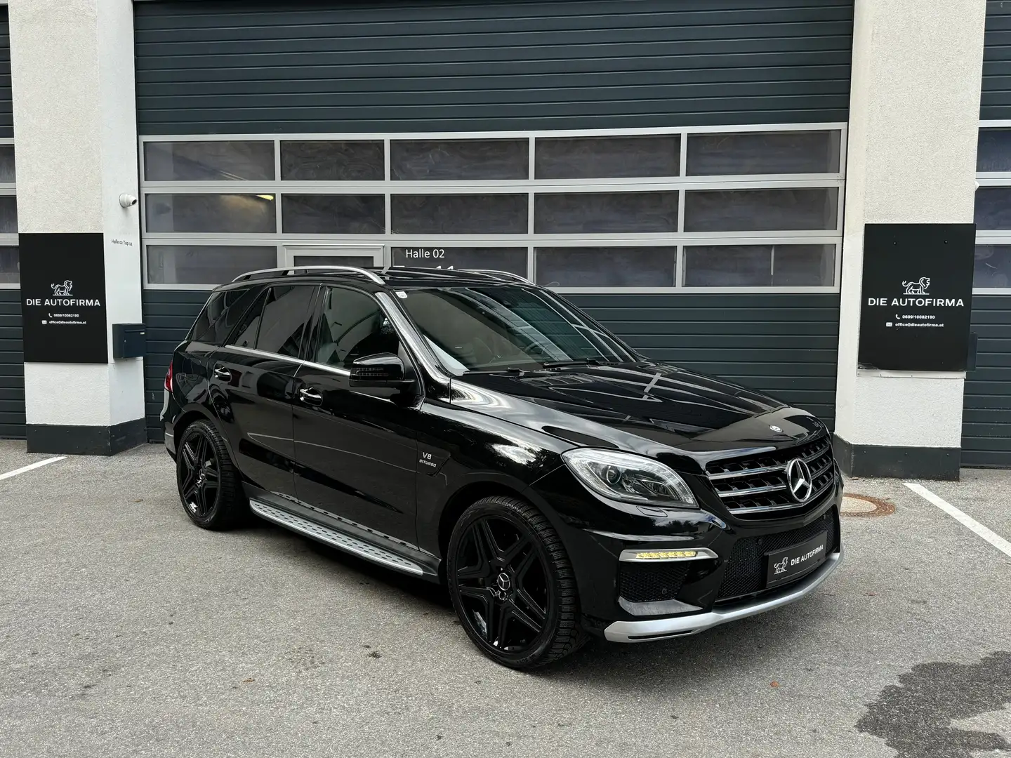 Mercedes-Benz ML 63 AMG **PERFORMANCE**SCHIEBEDACH**ALCANTARA**AHK** Schwarz - 1