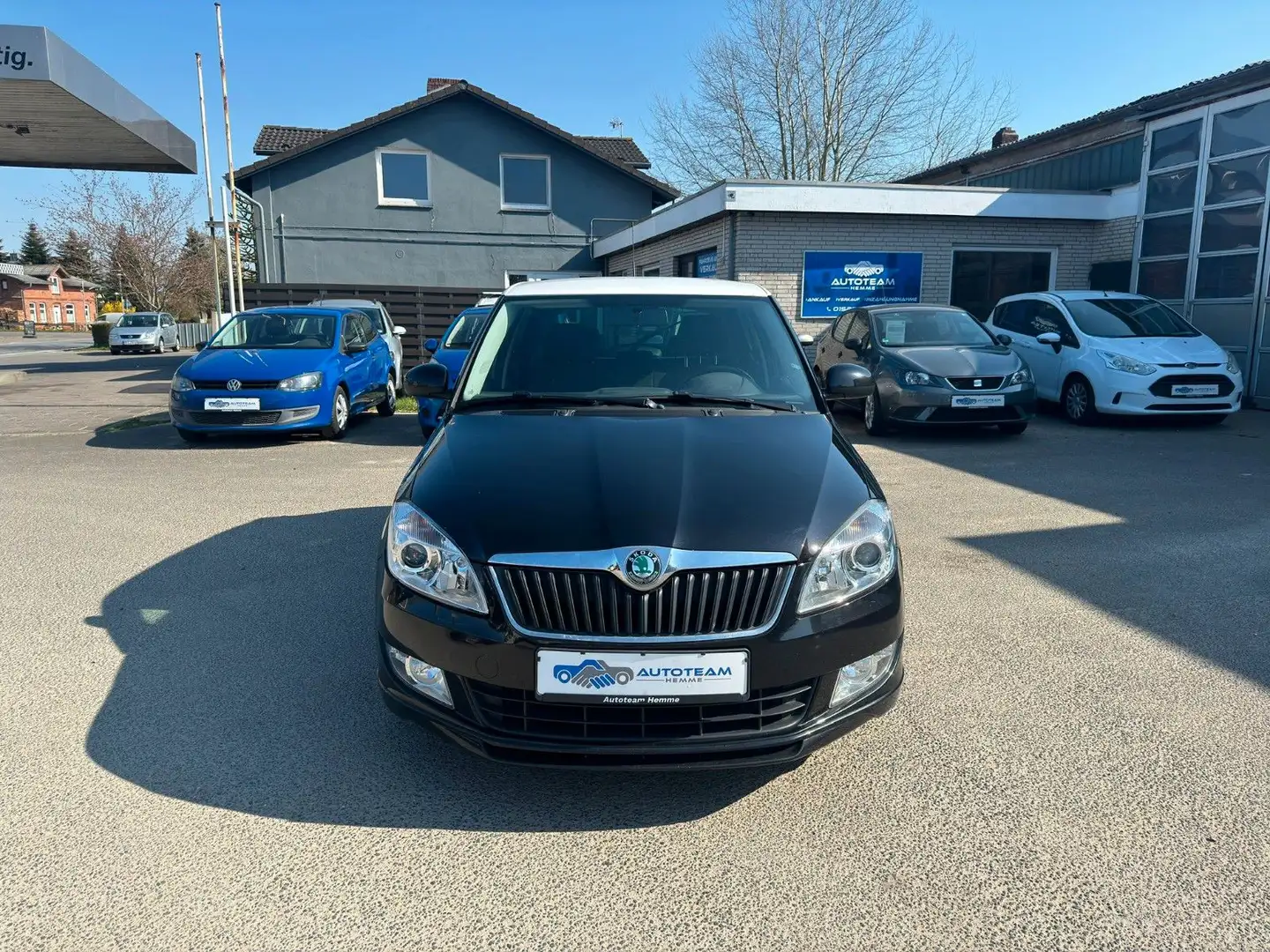 Skoda Fabia Ambiente TÜV/KLIMA/TEMPOMAT/MFL/SH/BC Schwarz - 2