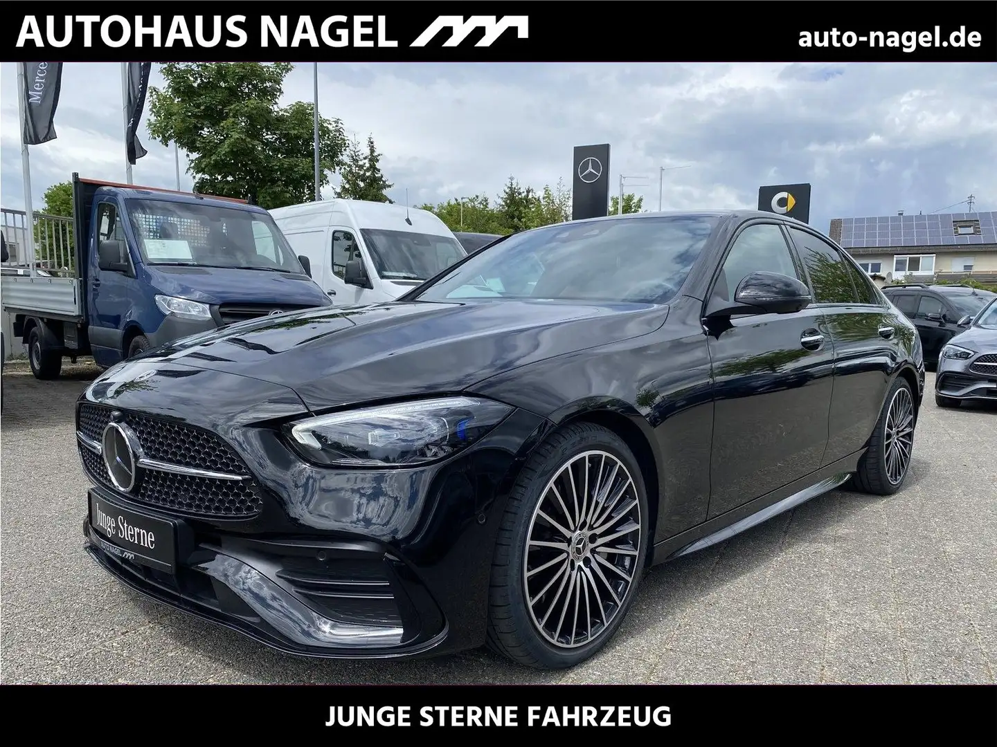 Mercedes-Benz C 300 d AMG Line Premium Distr. Night Lenkradh. Noir - 1