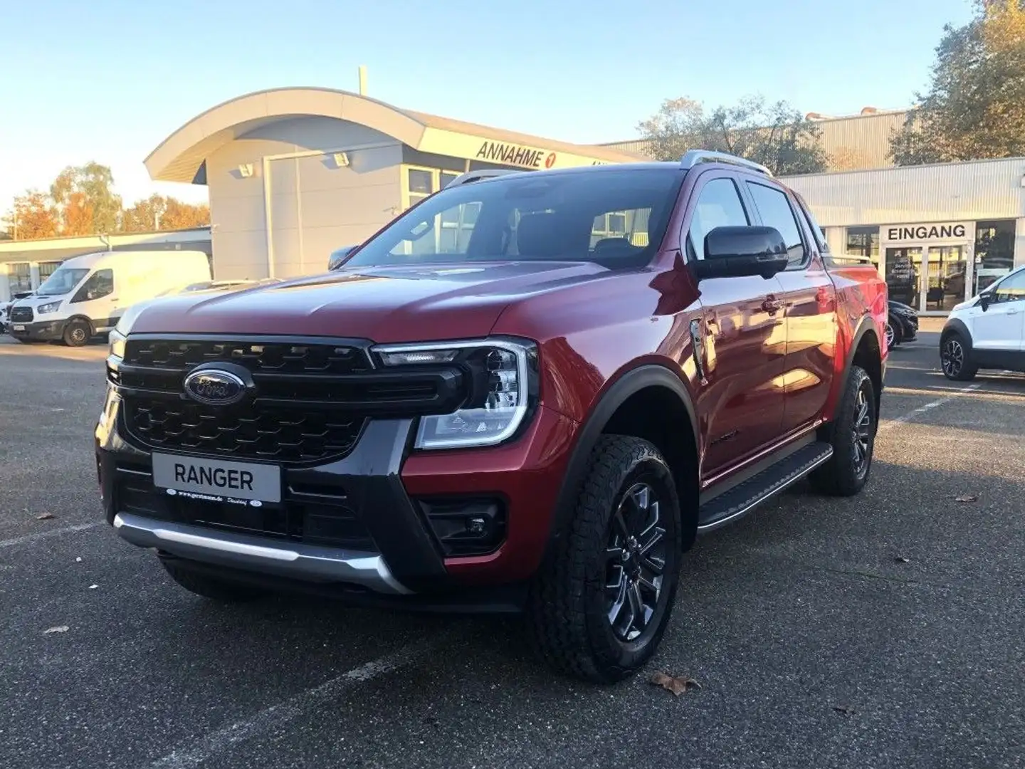 Ford Ranger 3,0l V6 EcoBlue Doka Autm. Wildtrak Standhzg. Rot - 1
