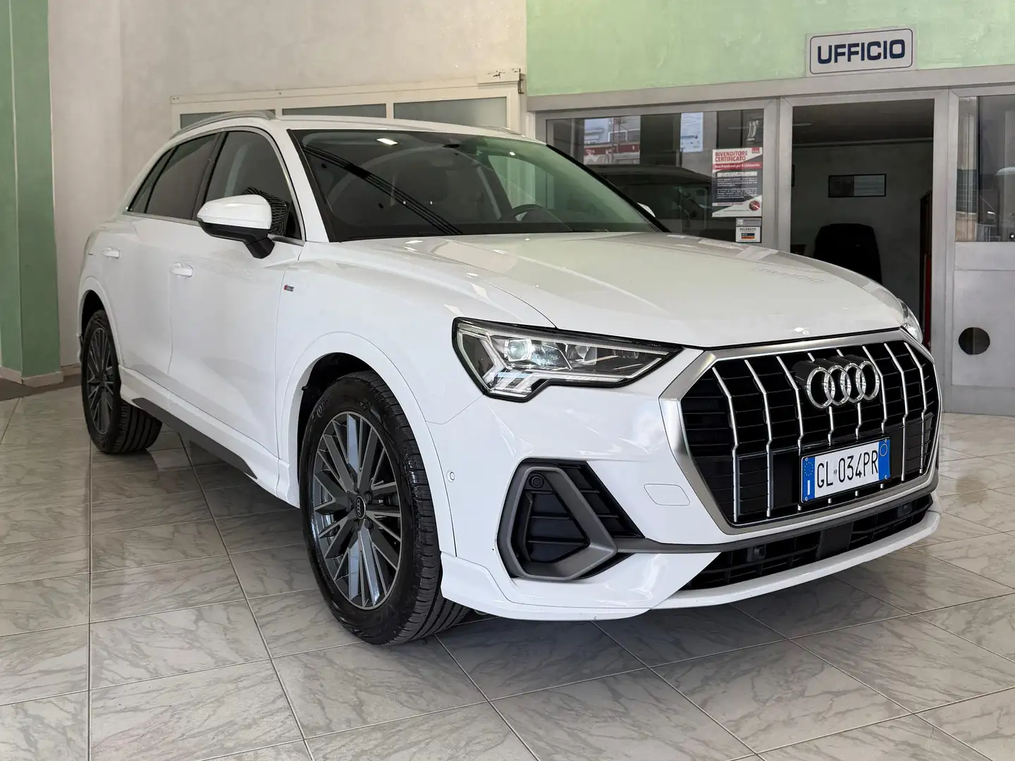Audi Q3 2.0tdi Sline 24 MESI GARANZIA E PASSAGGIO INCLUSO Bianco - 1