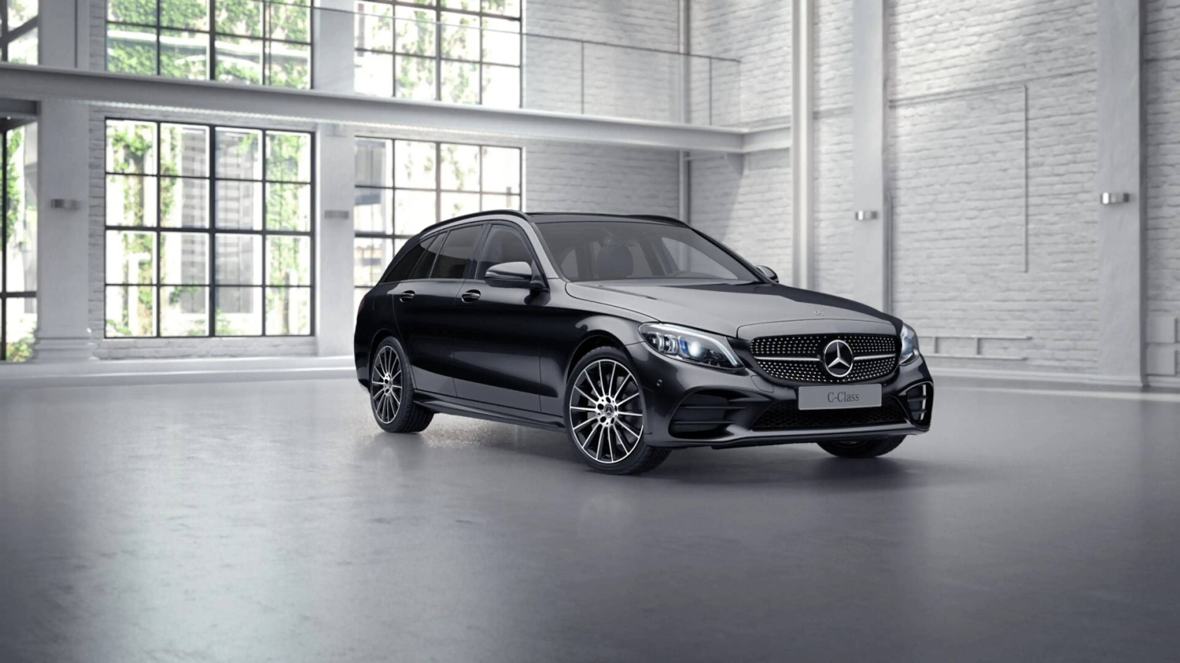 Mercedes-Benz C 400 4M T-Mod AMG Distro+Pano+HUD+Burm+Comand — photo 3