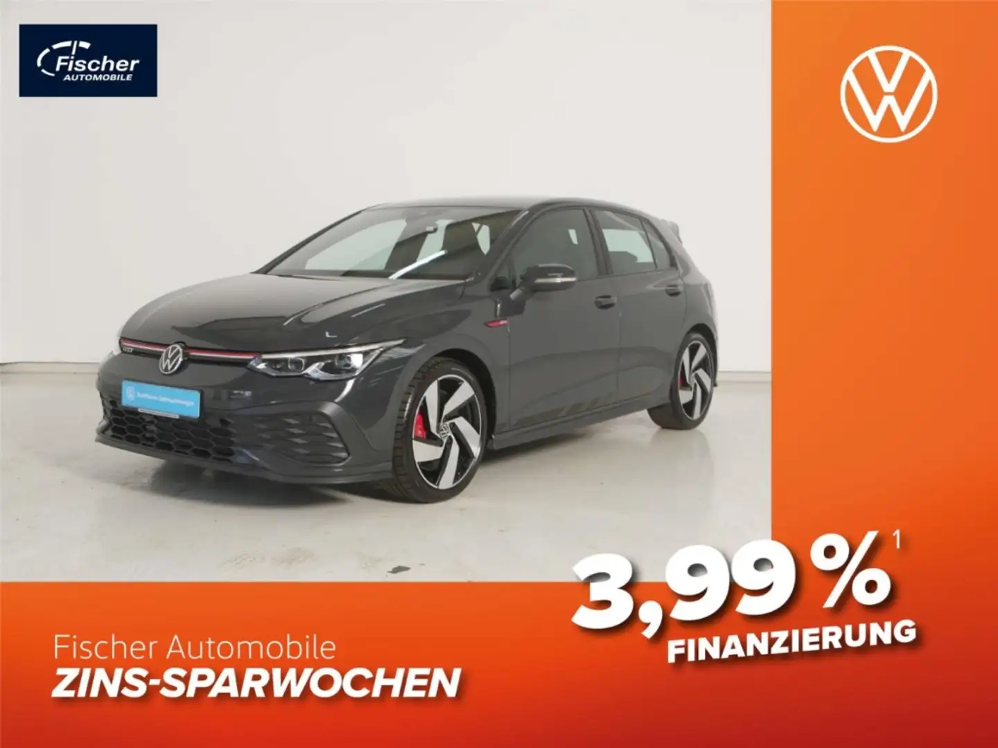 Volkswagen Golf GTI 2.0 TSI Clubsport DSG LED/NAV/ACC/DC/SH Grau - 1