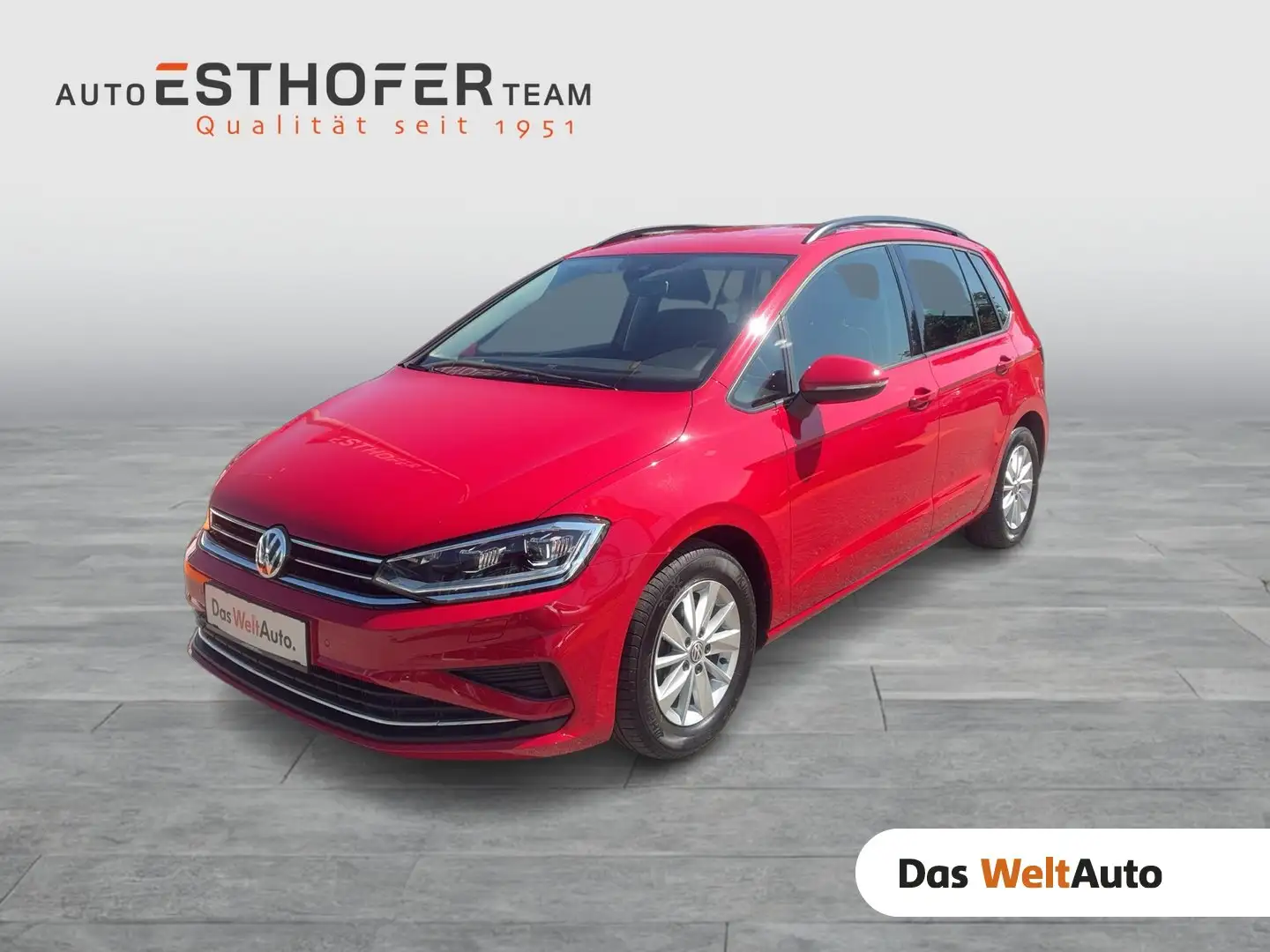 Volkswagen Golf Sportsvan Comfortline TDI DSG Rot - 1