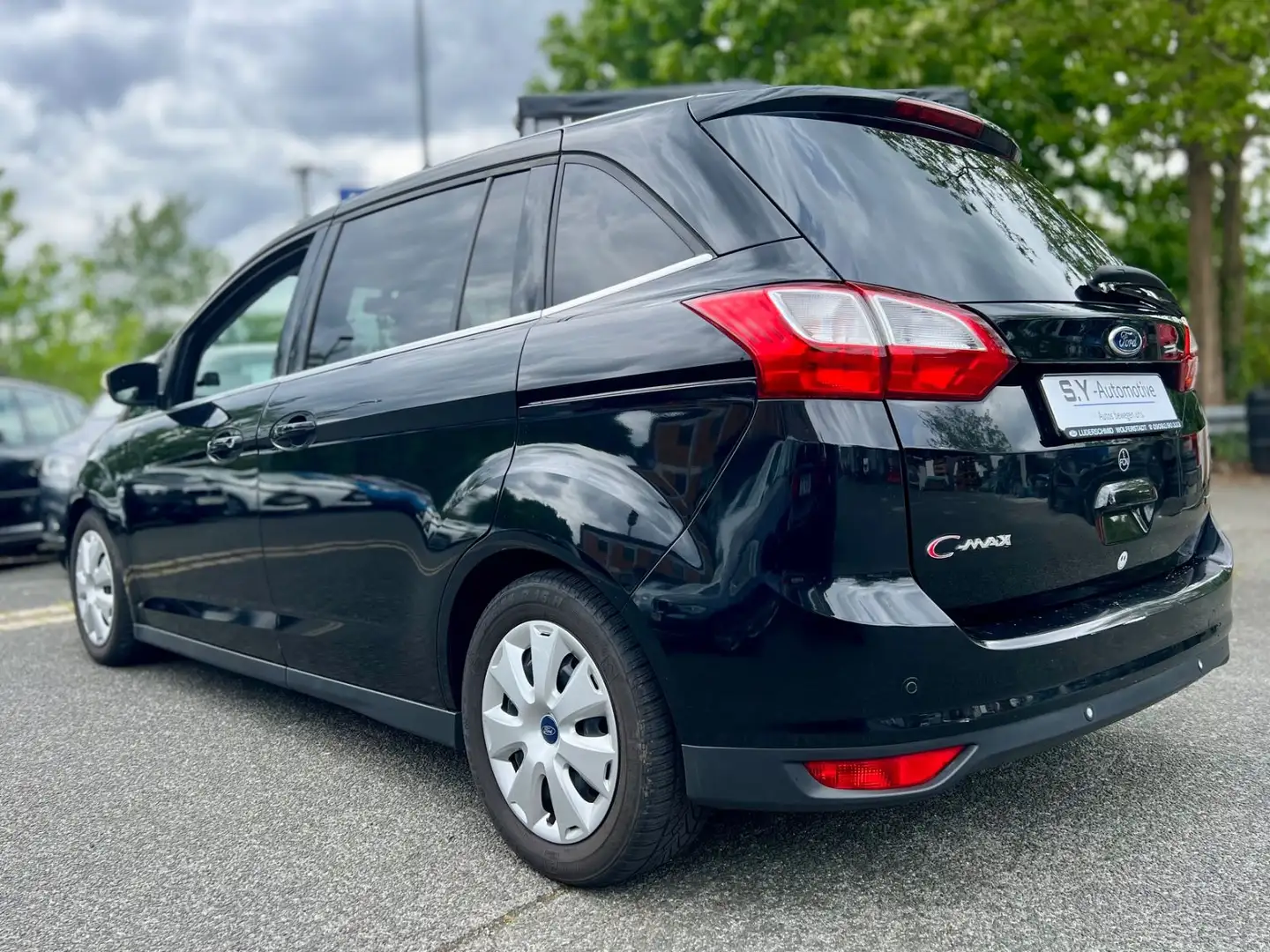 Ford Grand C-Max 1.6  /*7 Sitzer*/TotWinkel/PDC/SHZ Noir - 2