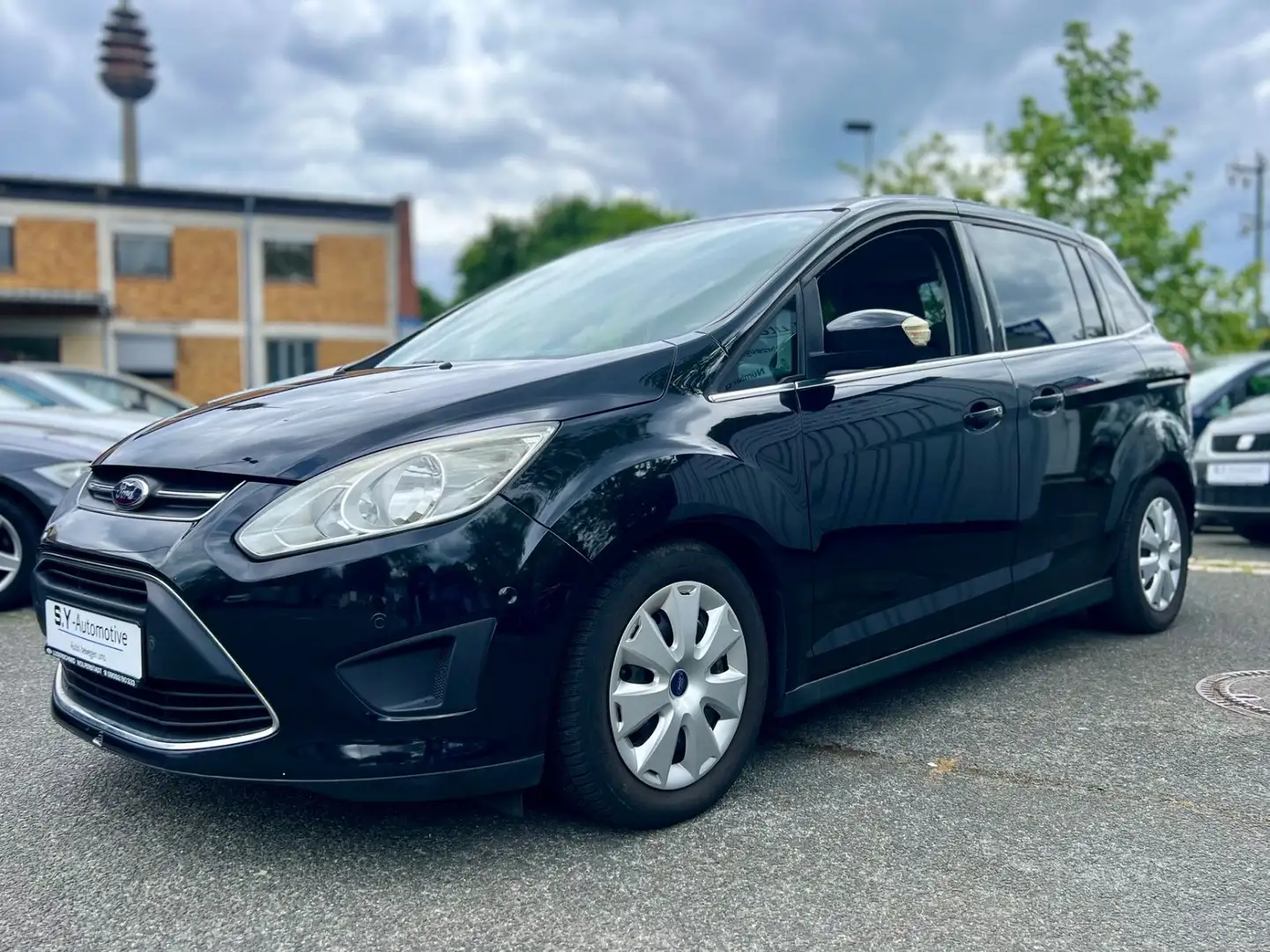 Ford Grand C-Max 1.6  /*7 Sitzer*/TotWinkel/PDC/SHZ Noir - 1