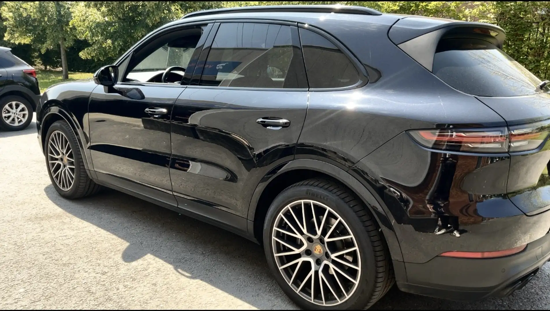 Porsche Cayenne 3.0 TURBO 340CV V6 TVAC 2022 PACKSPORT FULL OPTS Schwarz - 2