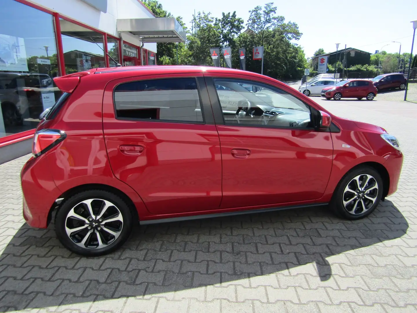 Mitsubishi Space Star 1.2 CVT Intro Edition+  Navigation Allwetter FSP Rood - 2