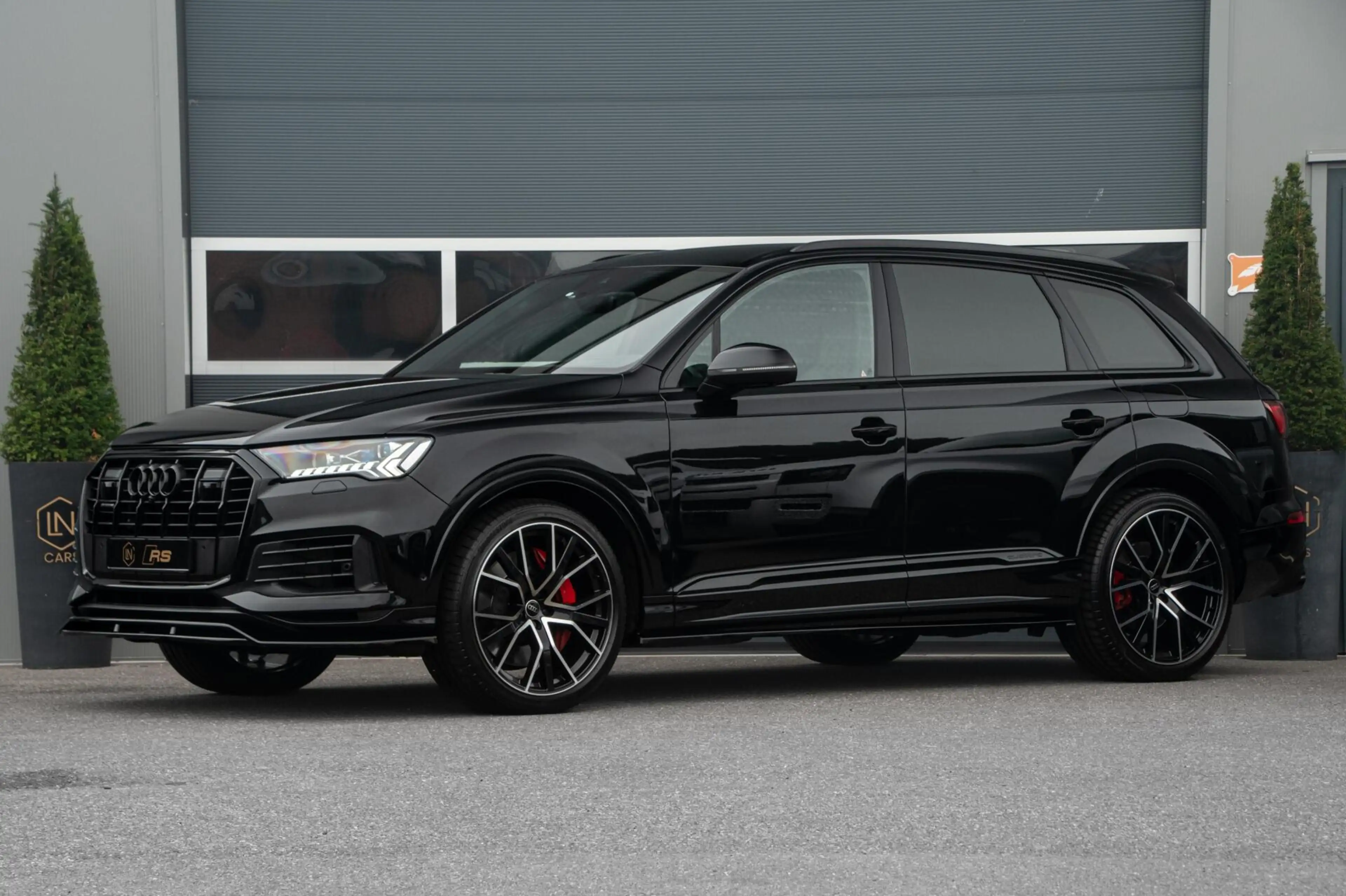 Audi Q7 55 TFSIe quattro Pro S-line|DAB|HUD|sfeerverlichti