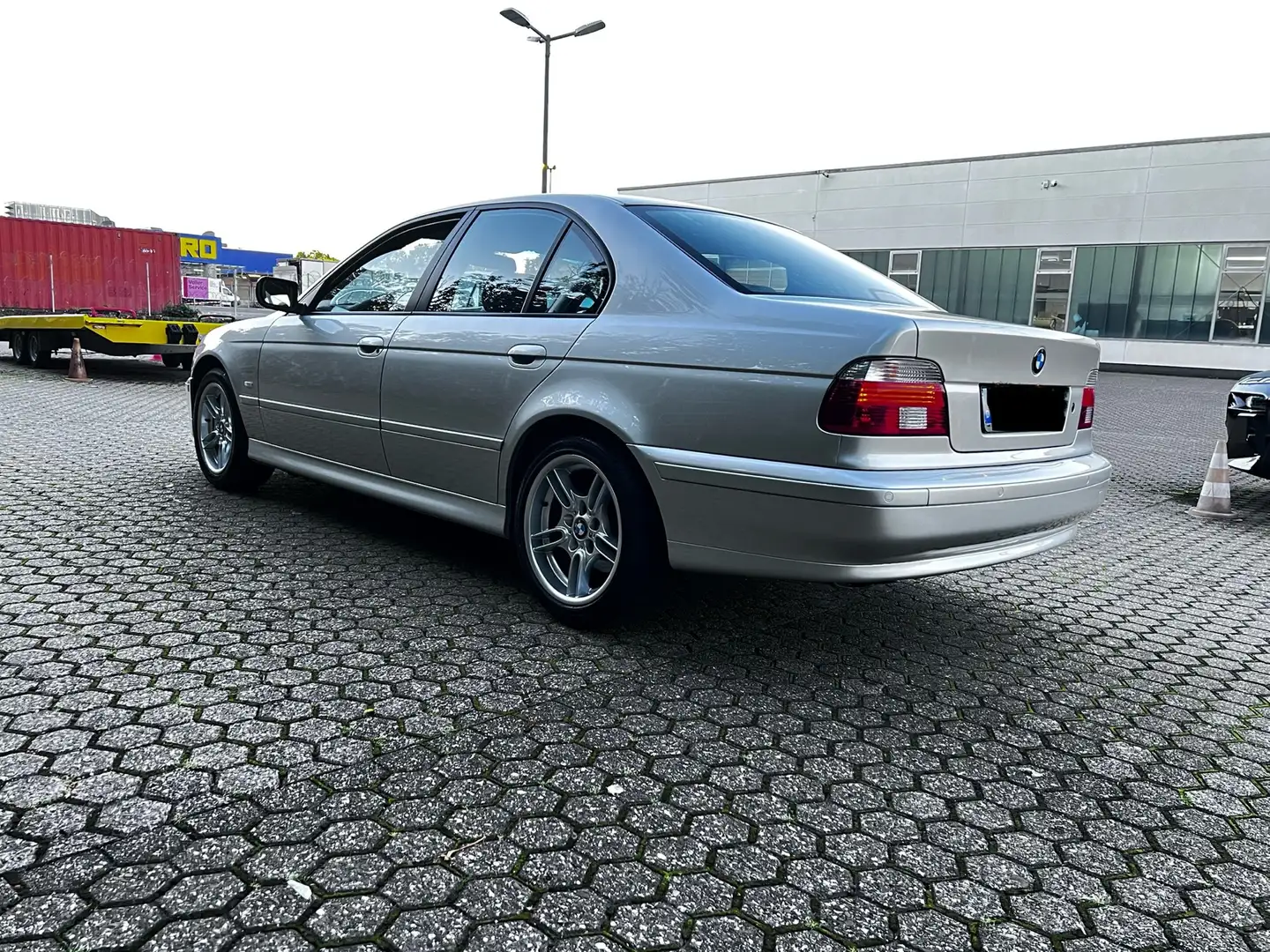 BMW 520 klimaautomatik-xenon pdc Silver - 2