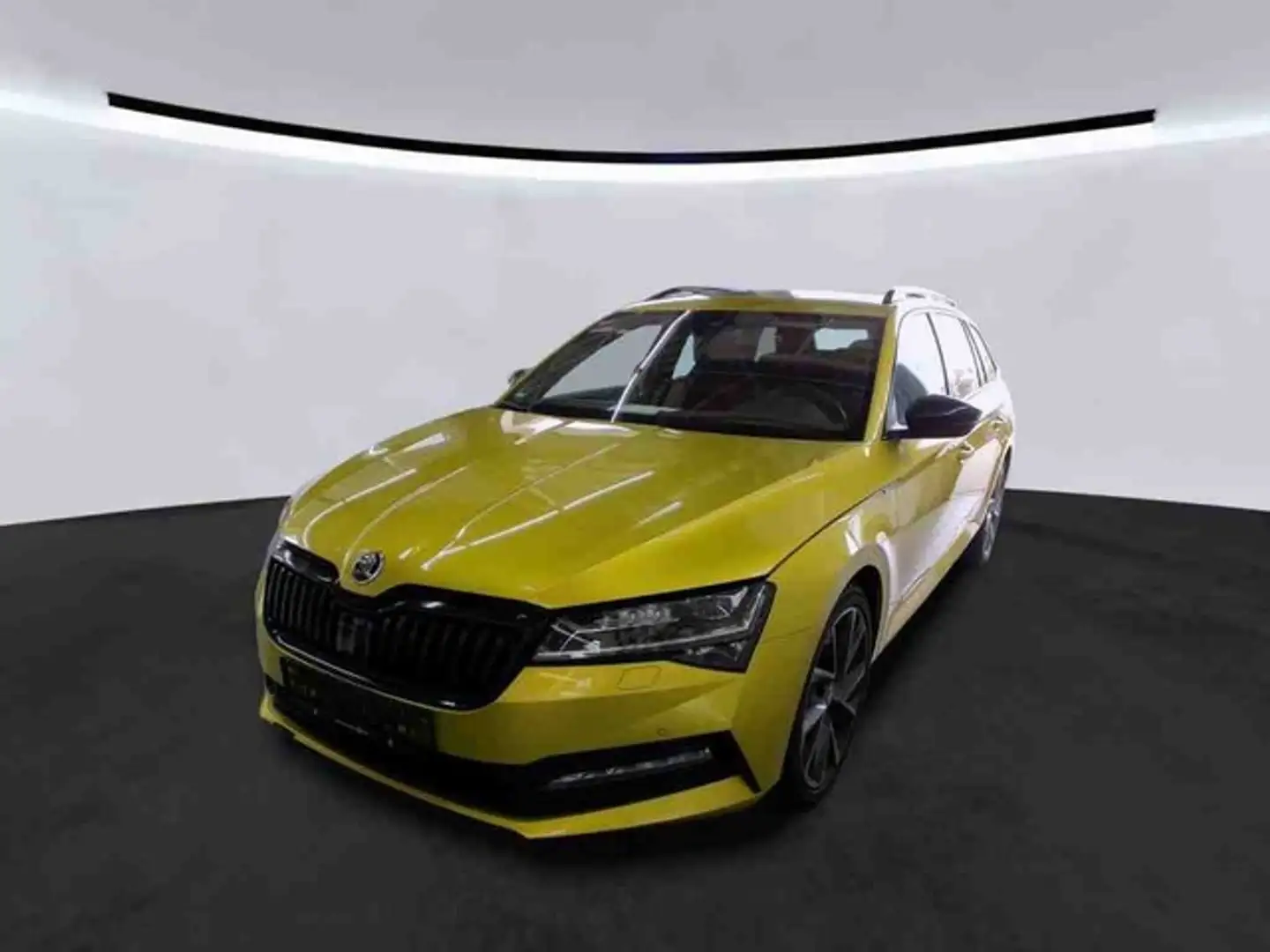 Skoda Superb Combi 2.0 TDI DSG Pano/AHK/19/UPE56/ Sportline Grün - 1