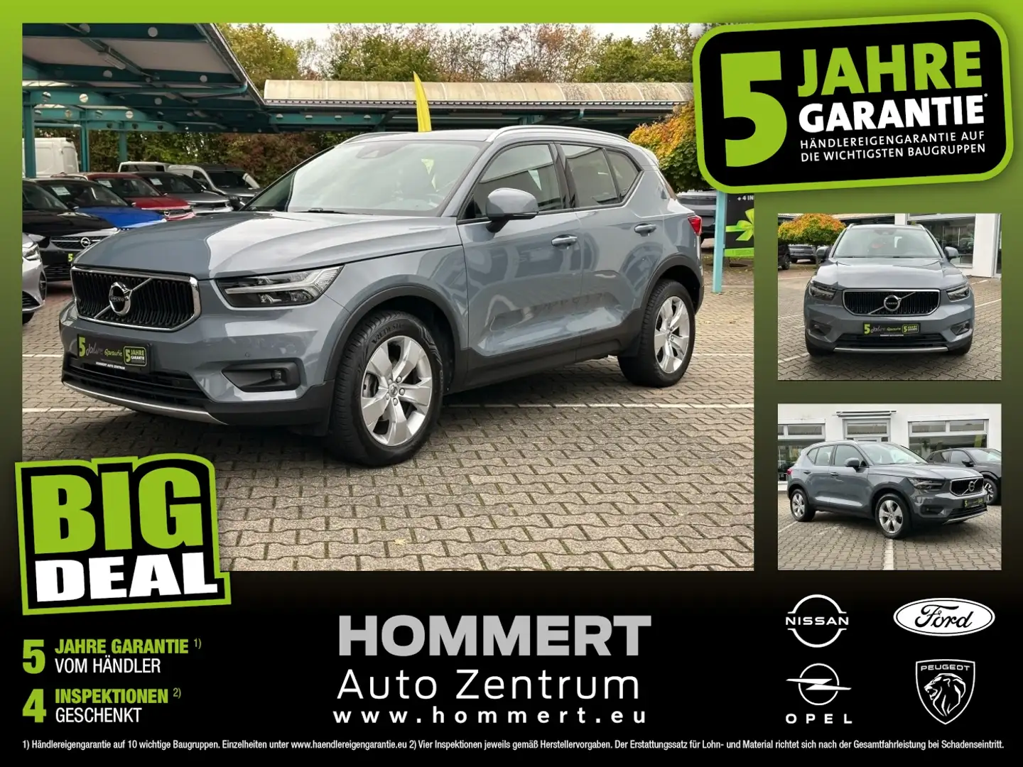 Volvo XC40 T3 Momentum Pro *AHK*Kamera*Sitzh.*Navi* Grau - 1