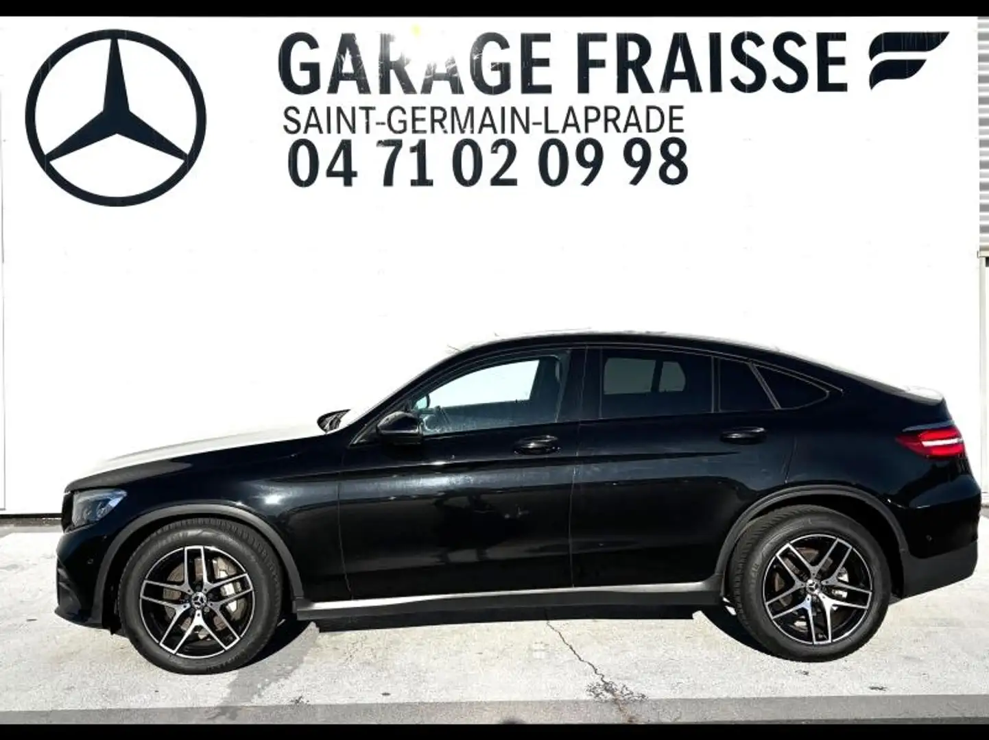 Mercedes-Benz GLC 250 250 d 204ch Fascination 4Matic 9G-Tronic Schwarz - 2