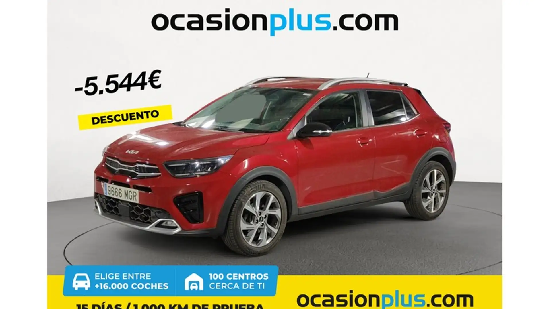 Kia Stonic 1.0 T-GDi MHEV GT Line 100 Blanc - 1