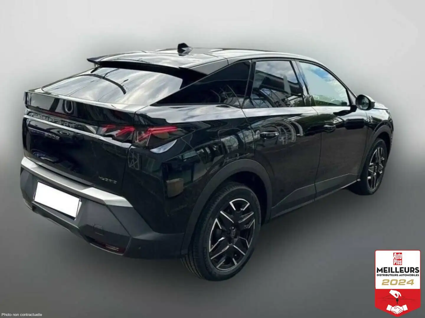 Peugeot 3008 HYBRID 136CH E-DCS6 GT Noir - 1