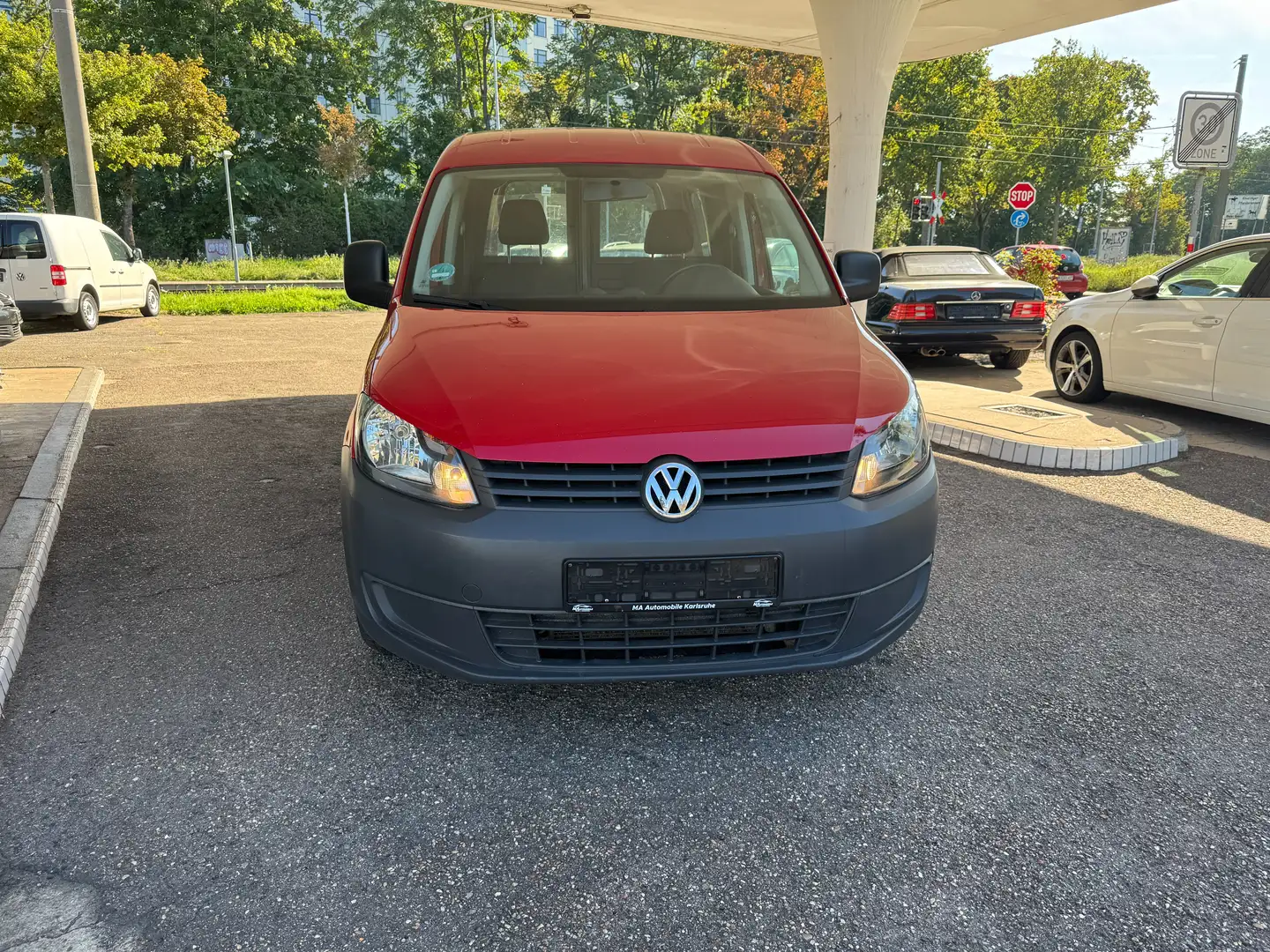 Volkswagen Caddy Kasten EcoProfi EcoFuel Rot - 2